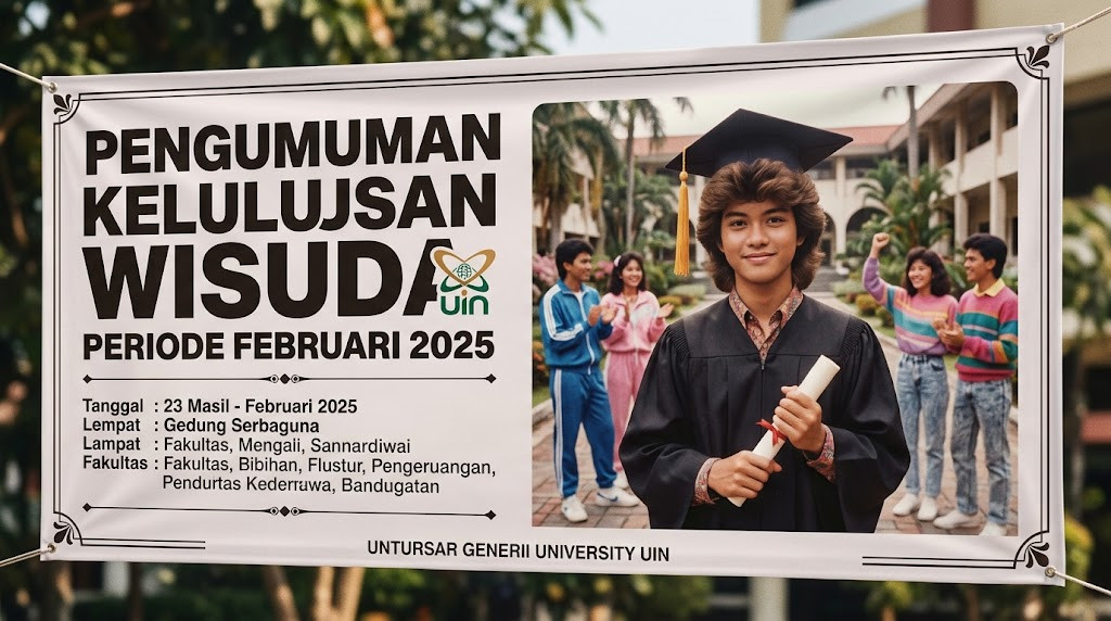 Pengumuman Kelulusan Wisuda Periode Februari 2025
